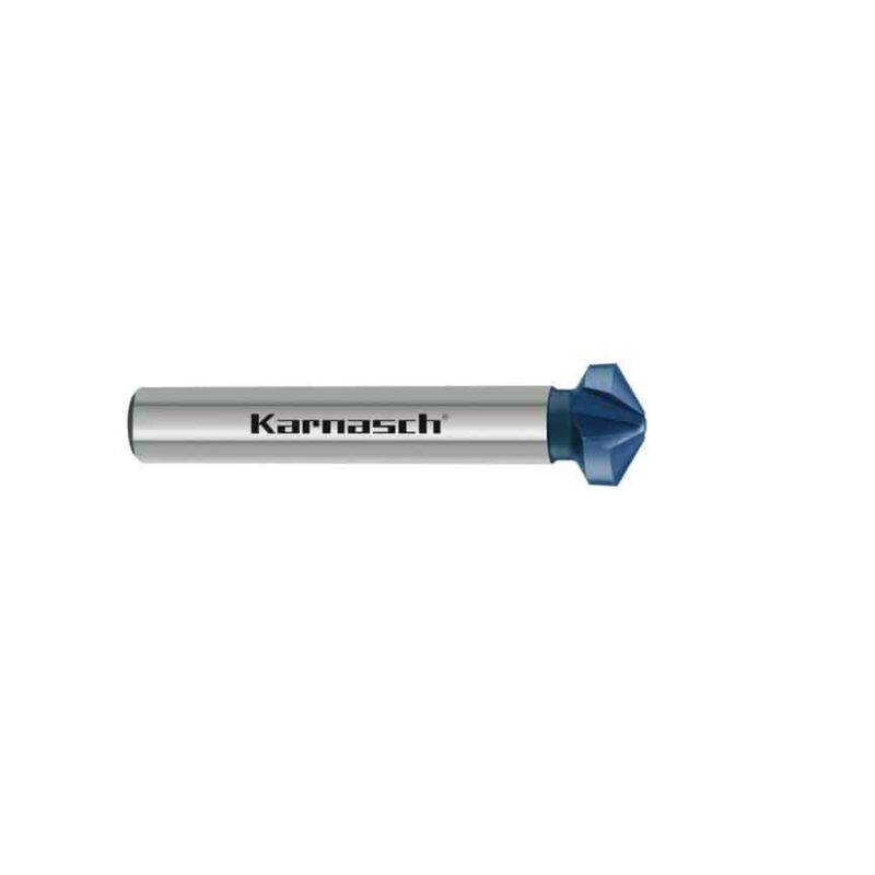 Konusno grezilo Karnasch HSS-XE + BLUE-TEC, Oblika C 120°, 3-ploskovno vpetje - slika 2