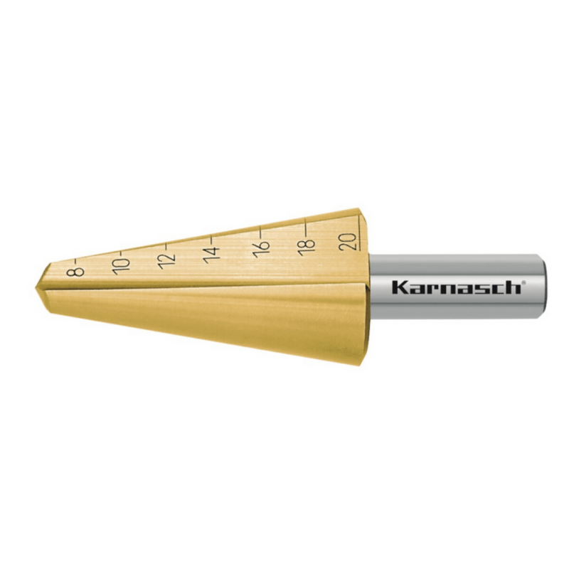 Sveder za luščenje HSS-XE TIN-GOLD - 2 rezili (8 - 20mm) - slika 2