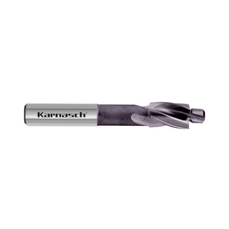 Vratno grezilo Karnasch HSS-XE TITAN-TEC 180° – DIN 373 - za skozne izvrtine - slika 2