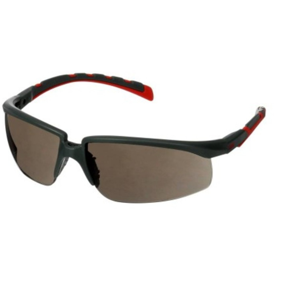 3M Solus 2000 zaščitna očala, sivo-rdeč okvir, Scotchgard premaz ...